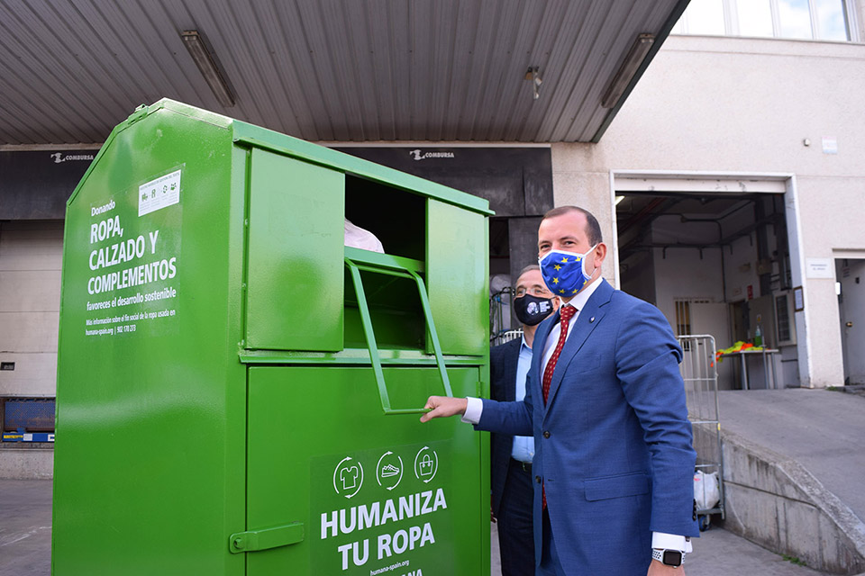 "Reusing textiles is key for the circular economy and the creation of green jobs"
