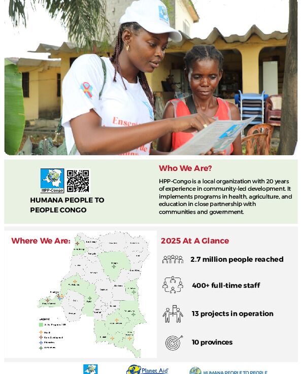 Humana People to People Congo DR Health Information